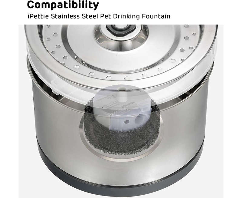 Cat/Dog Stainless Steel Water Fountain Pump Replacement