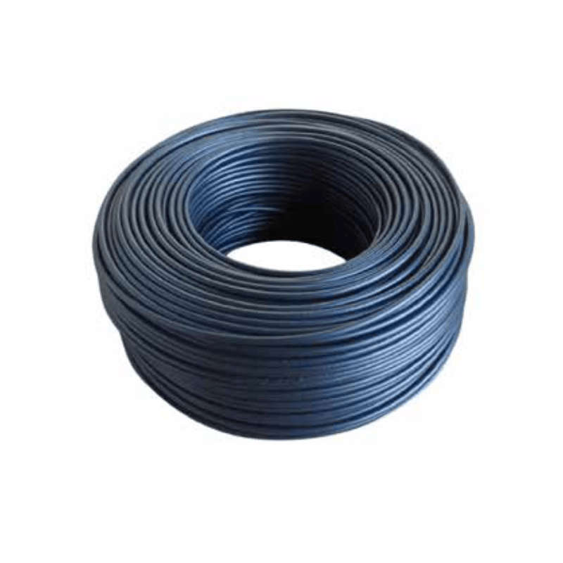 6mm Solar Cable Black - Negative 100m Roll