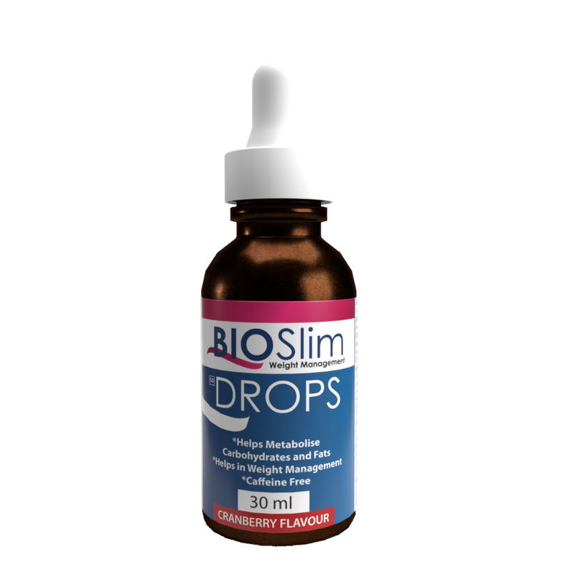 BioSlim Drops Cranberry Flavour 30ml