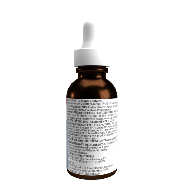 BioSlim Drops Cranberry Flavour 30ml