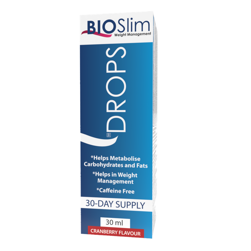 BioSlim Drops Cranberry Flavour 30ml