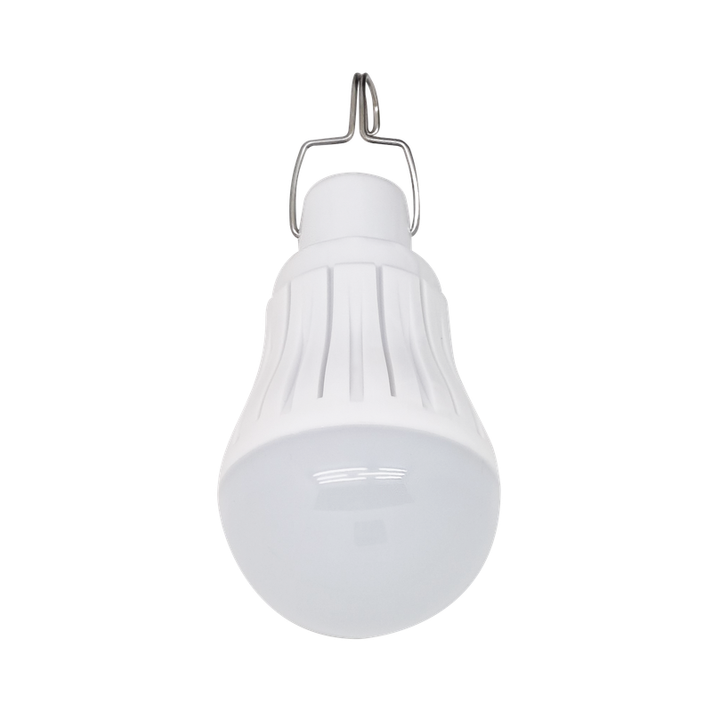 EKOTEK ONE PLUS Rechargeable DC Light Bulb With Solar Panel