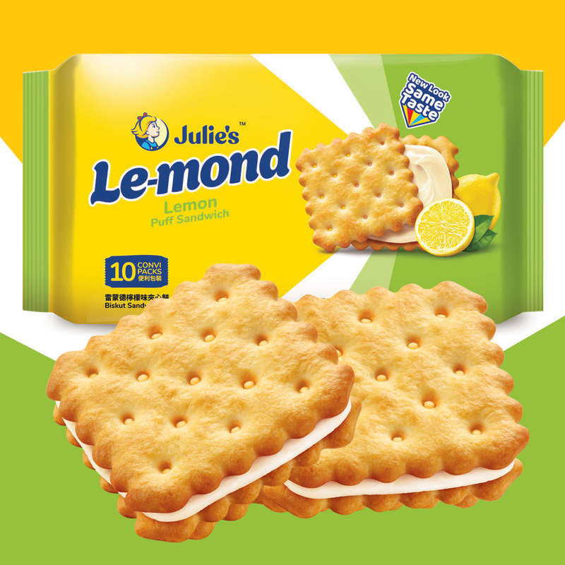 Julies LE MOND (Lemon) Puff Sandwich 180g