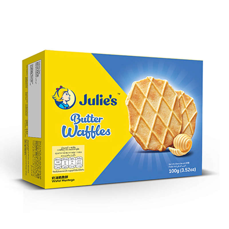 Julies Butter Waffles 100g
