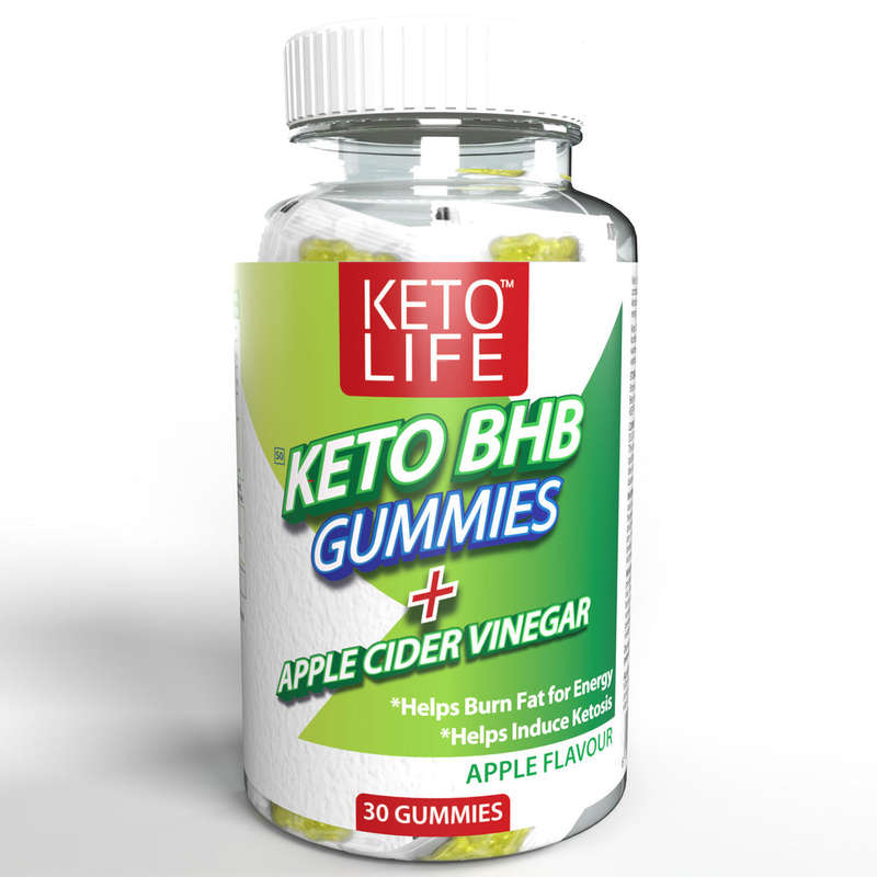 Keto Life Keto BHB Gummies + Apple Cider Vinegar
