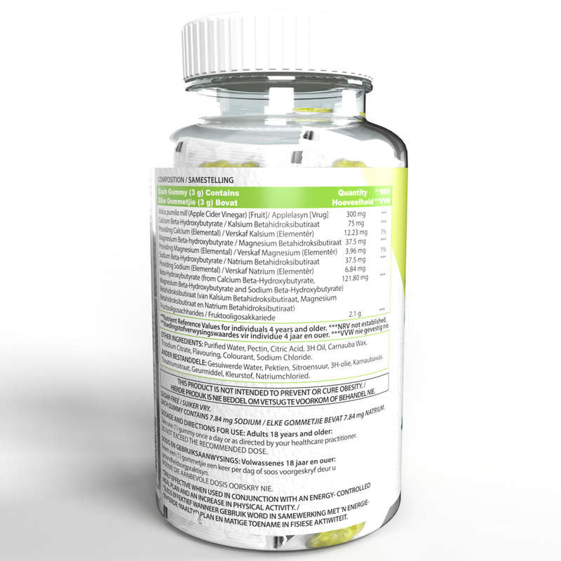 Keto Life Keto BHB Gummies + Apple Cider Vinegar (2 bottles)