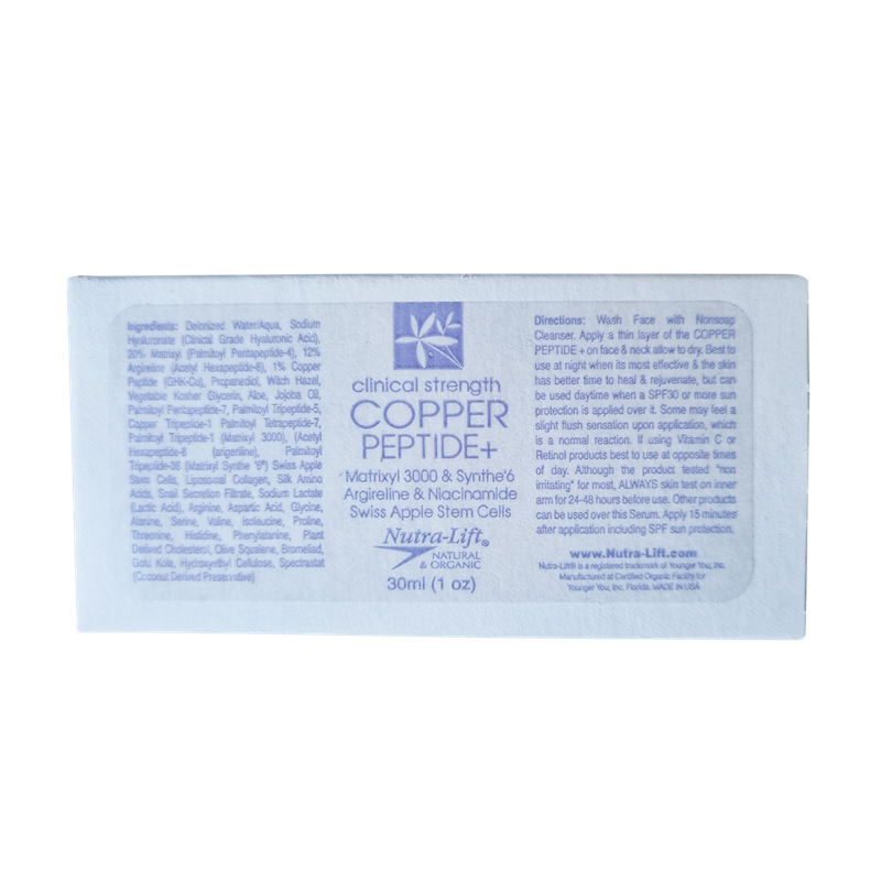 Nutra-Lift COPPER PEPTIDE PLUS 30ml