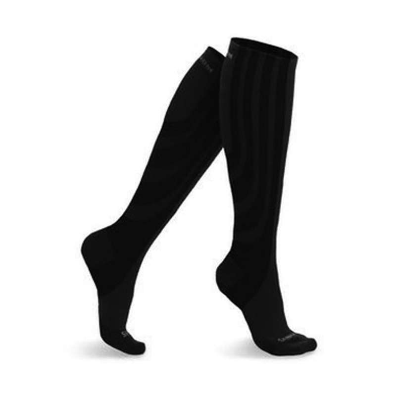 Sankom Patent Light Socks- Black & Grey
