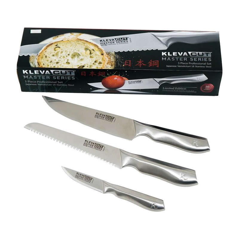 Kleva Range - Kleva Cut Master Series 3 Piece Professional Knife Set