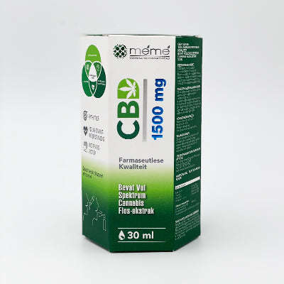 MEME CBD OIL 1500MG/30ML