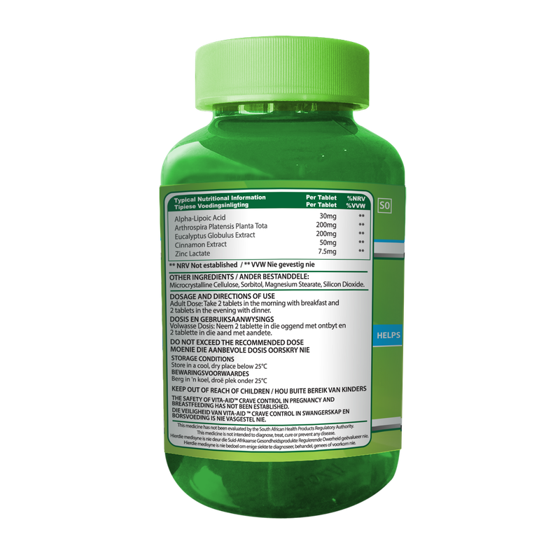 Vita-Aid Crave Control 120s