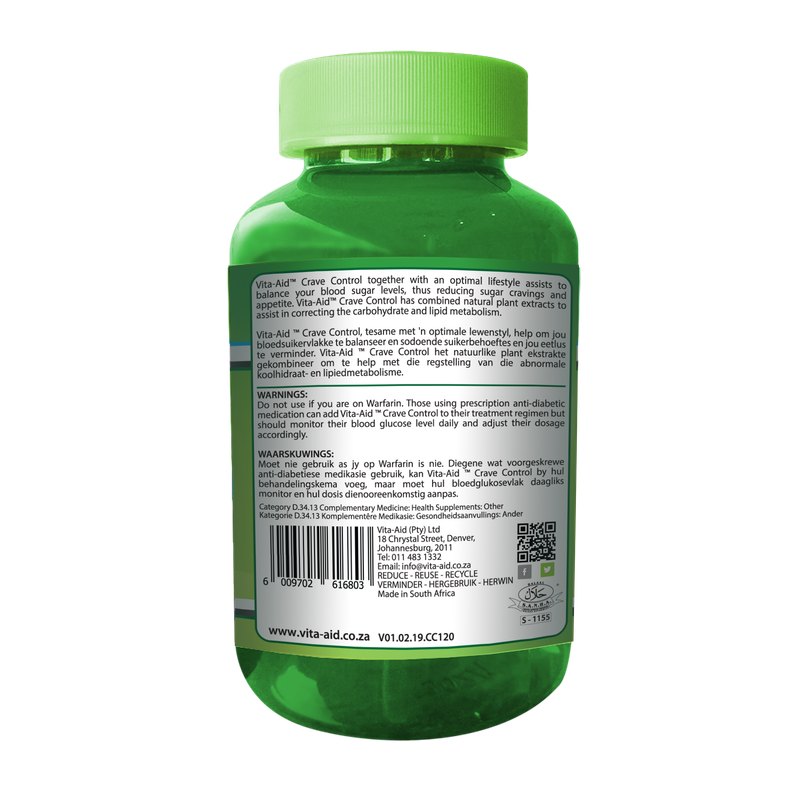 Vita-Aid Crave Control 120s