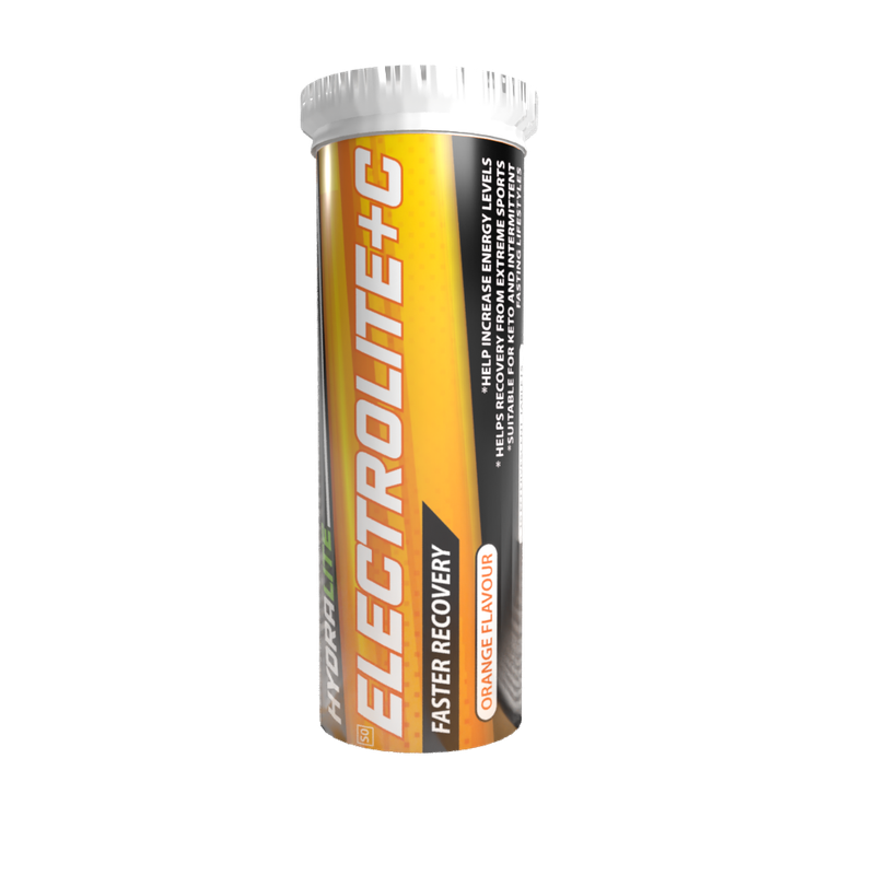 Hydralite Electrolite + C Orange Effervescent Tablets 20s