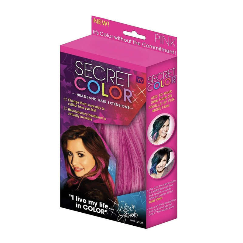 Secret Color Extensions RED, BLUE, PINK, PURPLE