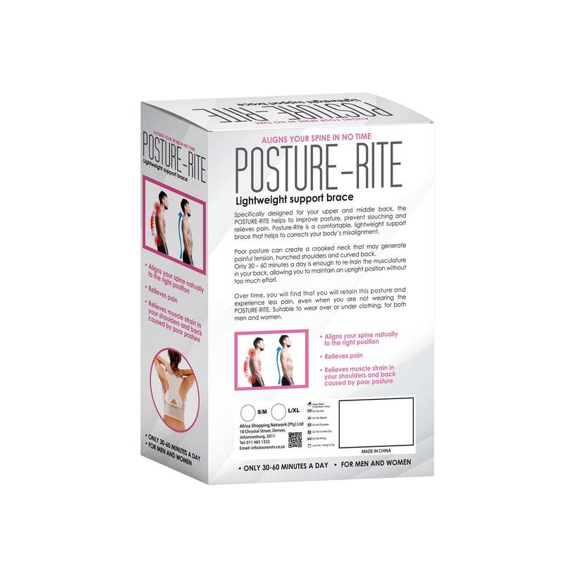 Posture-Rite Back Support Brace