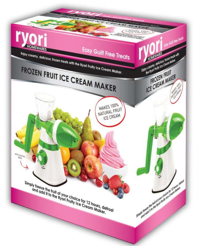 Ryori Frozen Fruit Ice Cream Maker