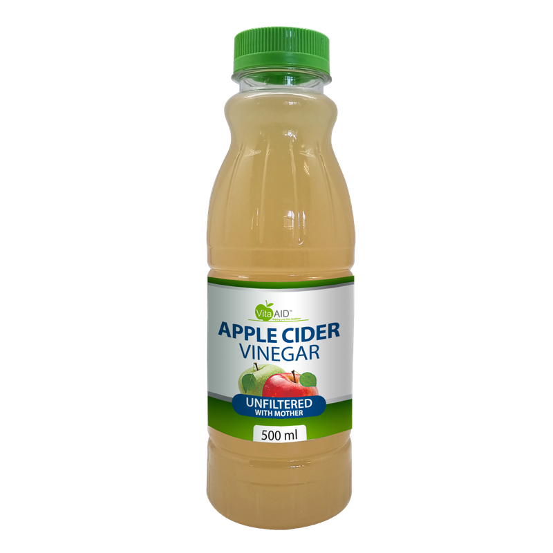 Vita-Aid Apple Cider Vinegar with Mother 500ml 3 PACK