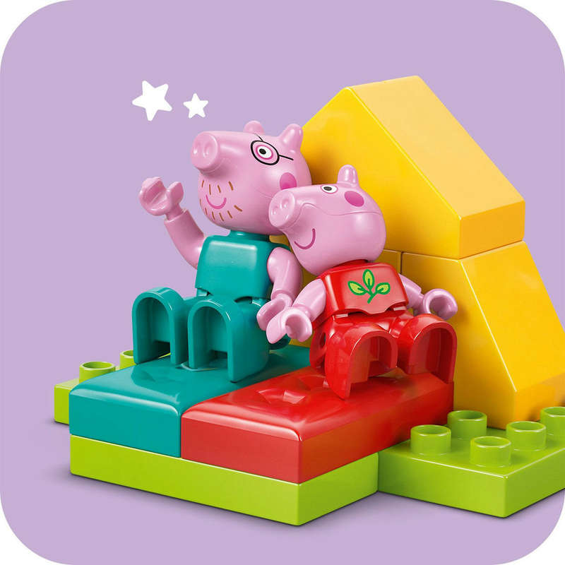 LEGO® DUPLO® Peppa Pig Camping Trip Building Playset with Canoe Toy 10452