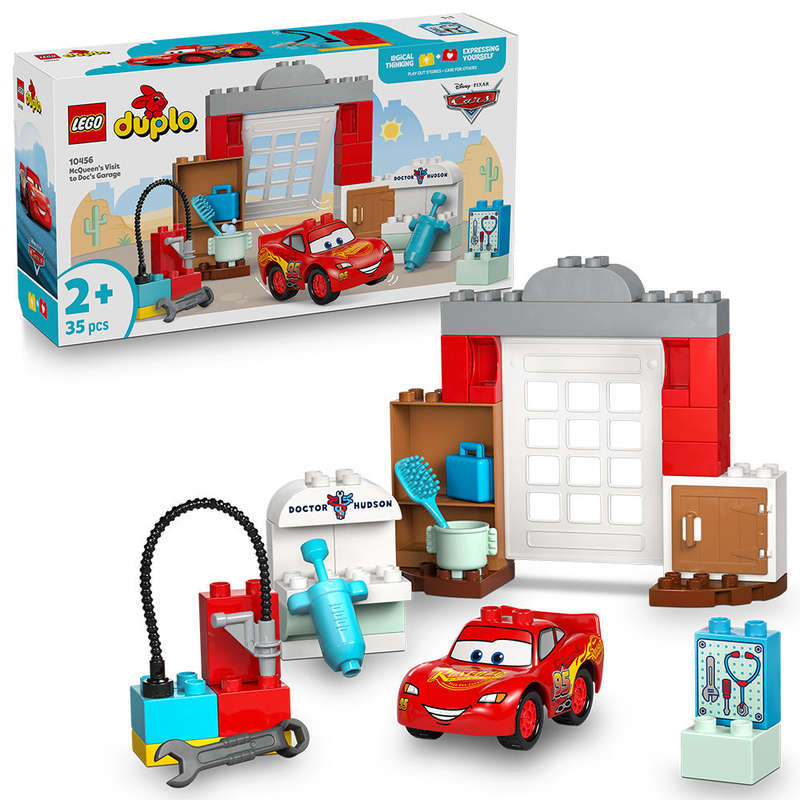 LEGO® DUPLO®  Disney and Pixar Cars McQueens Visit to Docs Garage 10456