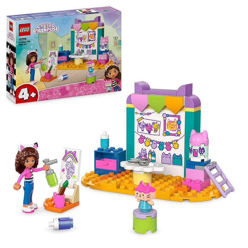 LEGO® Gabby's Dollhouse Dollhouse Crafting with Baby Box Toy 10795