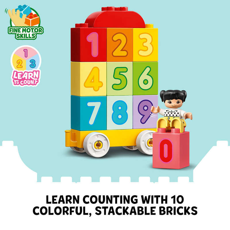 LEGO® DUPLO® My First Number Train - Learn To Count Building Toy 10954