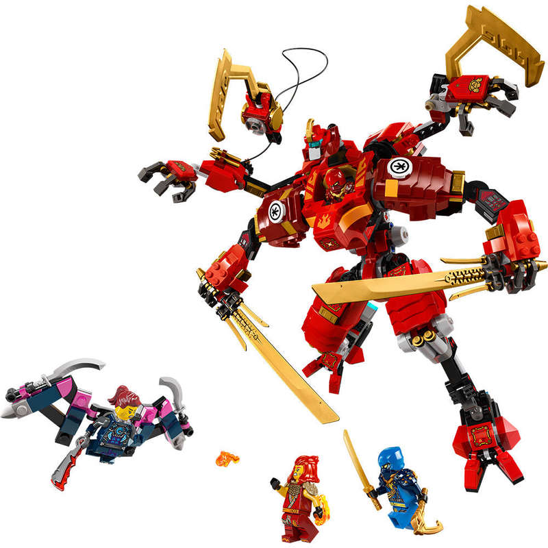 LEGO® NINJAGO® Kais Ninja Climber Mech Action Figure 71812
