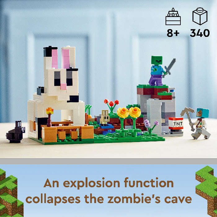 LEGO® Minecraft® The Rabbit Ranch Building Kit 21181