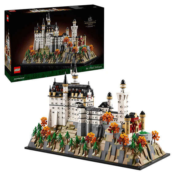 LEGO® Architecture Neuschwanstein Castle Collectible Model Kit for Adults 21063