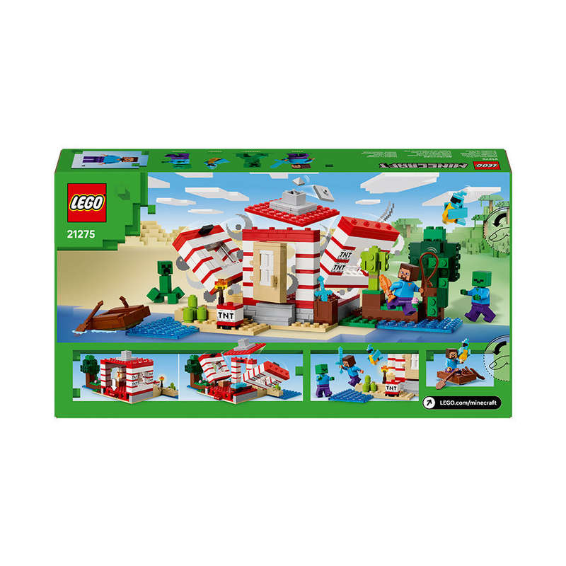 LEGO® Minecraft® The TNT Jungle House, Video Game Collectible Toy 21275