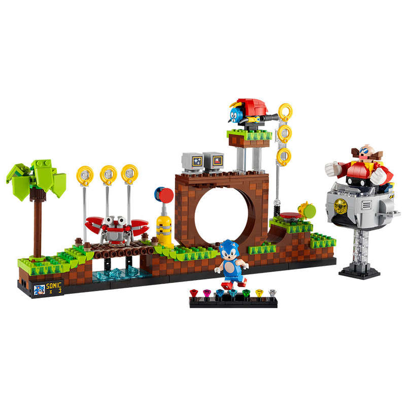 LEGO® Ideas Sonic the Hedgehog  Green Hill Zone 21331