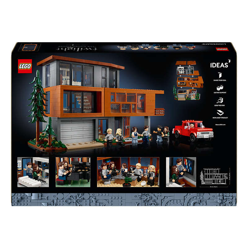 LEGO® Ideas Twilight The Cullen House, Movie Memorabilia 21354