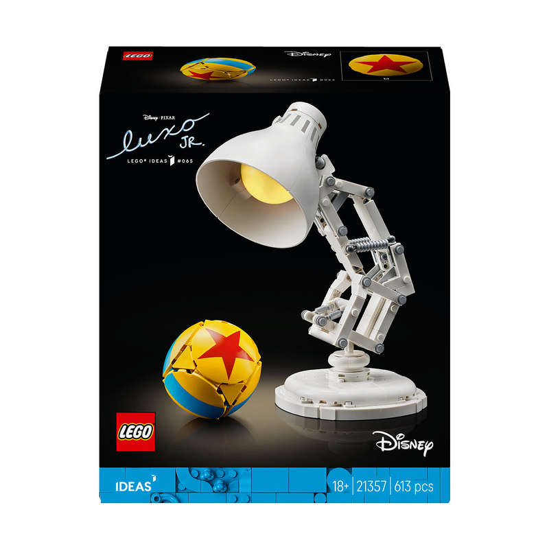 LEGO® Ideas | Disney Pixar Luxo Jr. Buildable Display Model 21357