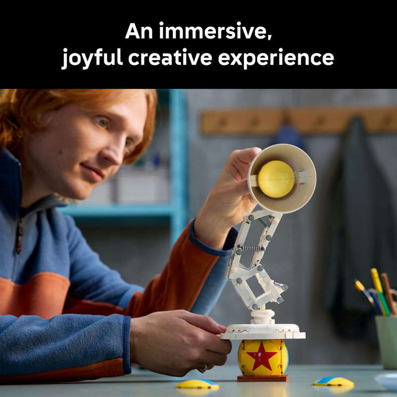 LEGO® Ideas | Disney Pixar Luxo Jr. Buildable Display Model 21357