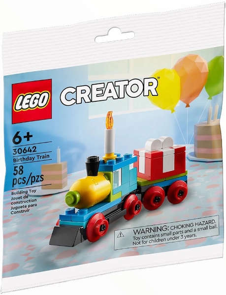 LEGO® Creator Birthday Train 30642 Building Toy Set (58 Pieces)