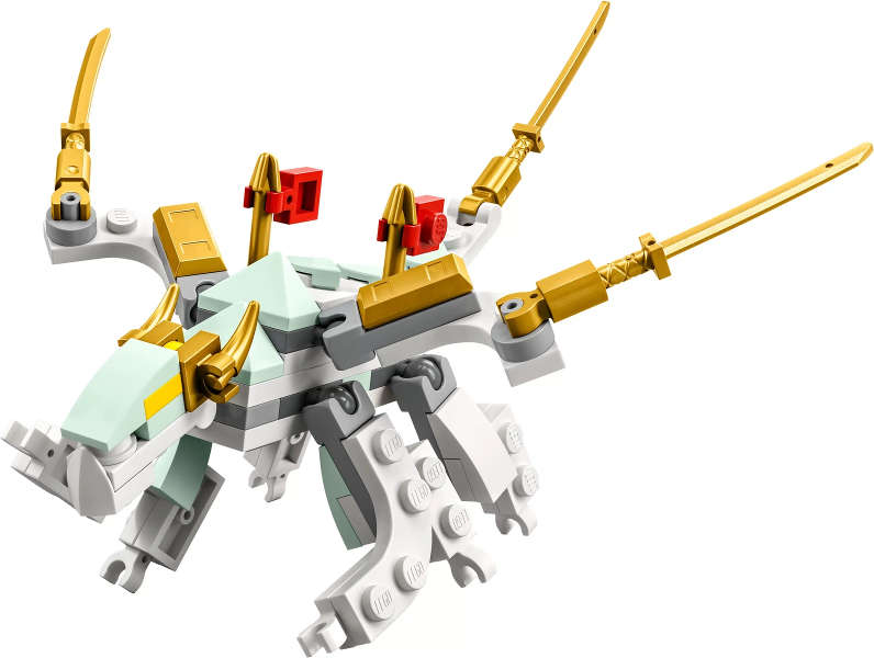 LEGO® NINJAGO® Ice Dragon Creature 30649 Building Toy Set (4 Pieces)