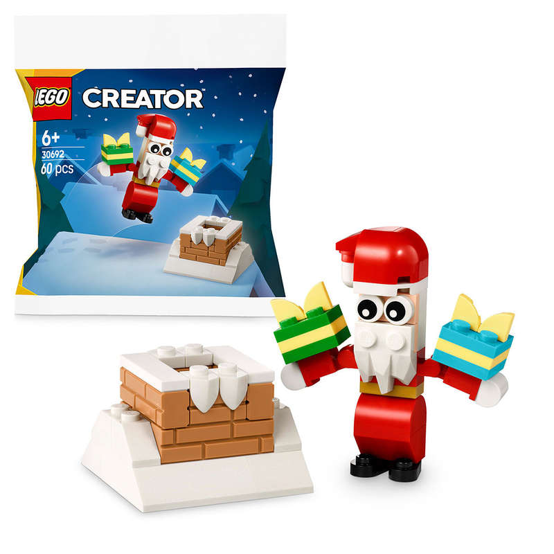 LEGO® CREATOR Christmas Chimney Fun with Santa 30692