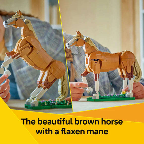 LEGO® Creator 3in1 Beautiful Horse Toy Animal Building Set 31166