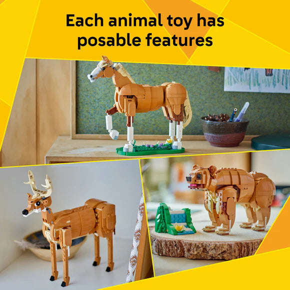 LEGO® Creator 3in1 Beautiful Horse Toy Animal Building Set 31166