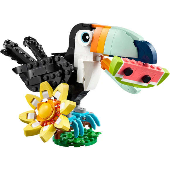 LEGO® Creator 3in1 Wild Animals: Tropical Toucan Figure Playset 31173