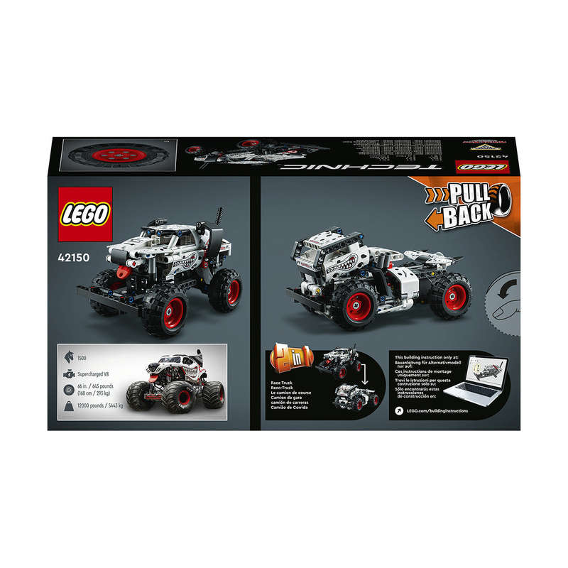 LEGO® Technic Monster Jam Monster Mutt Dalmatian Building Toy Set 42150