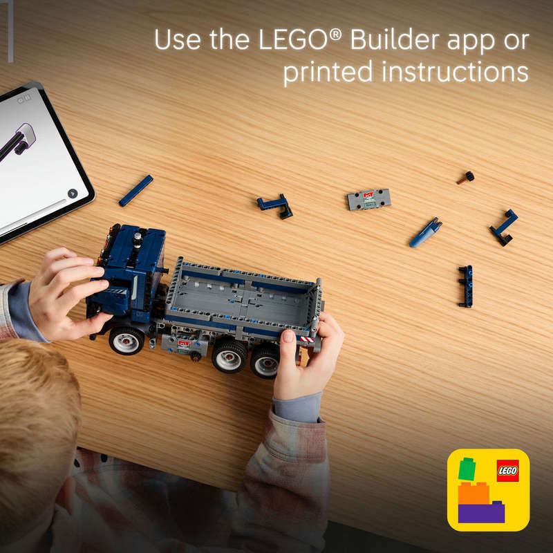 LEGO® Technic Tipping Dump Truck Construction Toy Set 42203