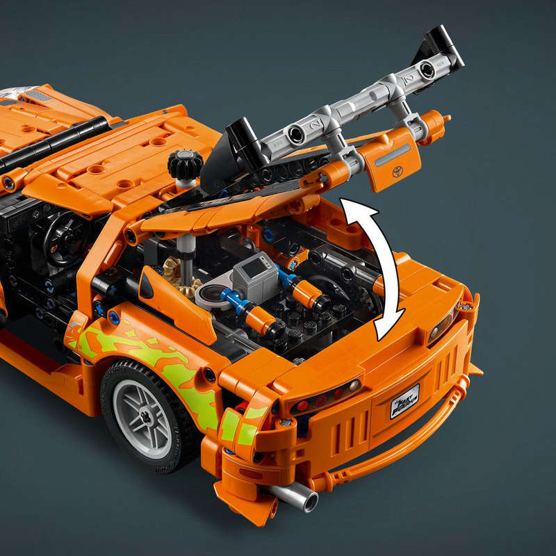 LEGO® Technic Fast and Furious Toyota Supra MK4 Toy Car Model Kit 42204