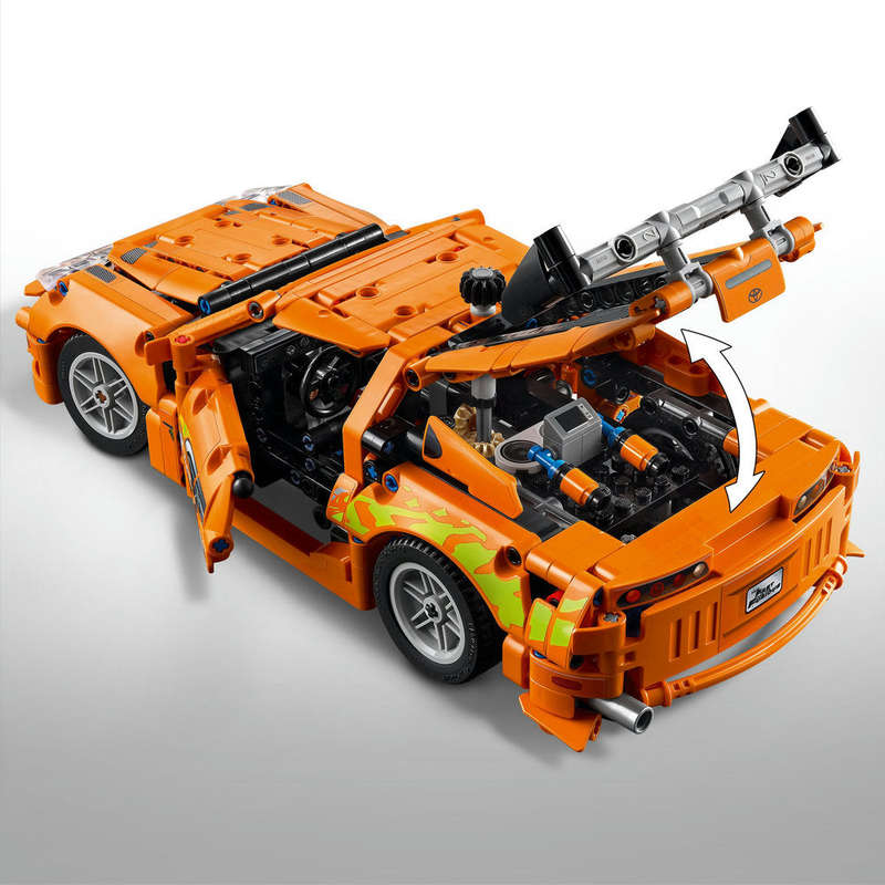 LEGO® Technic Fast and Furious Toyota Supra MK4 Toy Car Model Kit 42204