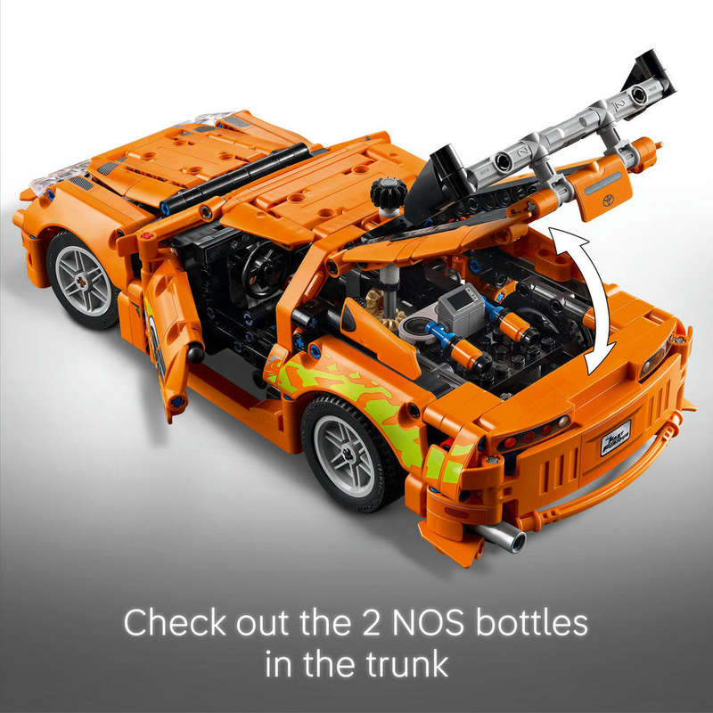 LEGO® Technic Fast and Furious Toyota Supra MK4 Toy Car Model Kit 42204