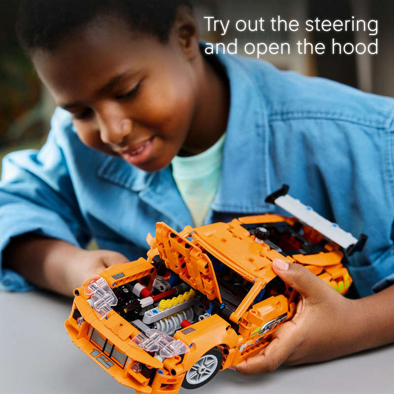 LEGO® Technic Fast and Furious Toyota Supra MK4 Toy Car Model Kit 42204