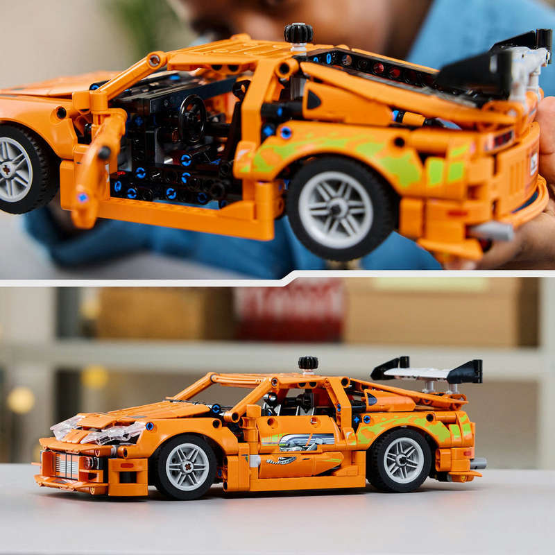 LEGO® Technic Fast and Furious Toyota Supra MK4 Toy Car Model Kit 42204