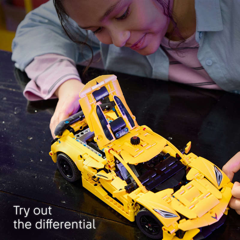 LEGO® Technic Chevrolet Corvette Stingray Car Model Kit Vehicle Toy 42205