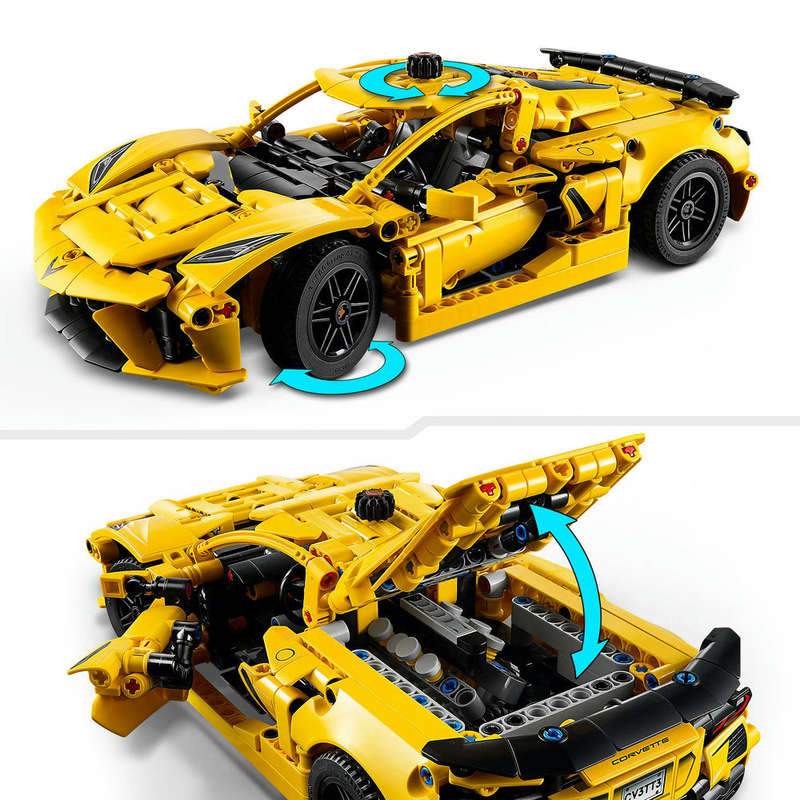 LEGO® Technic Chevrolet Corvette Stingray Car Model Kit Vehicle Toy 42205