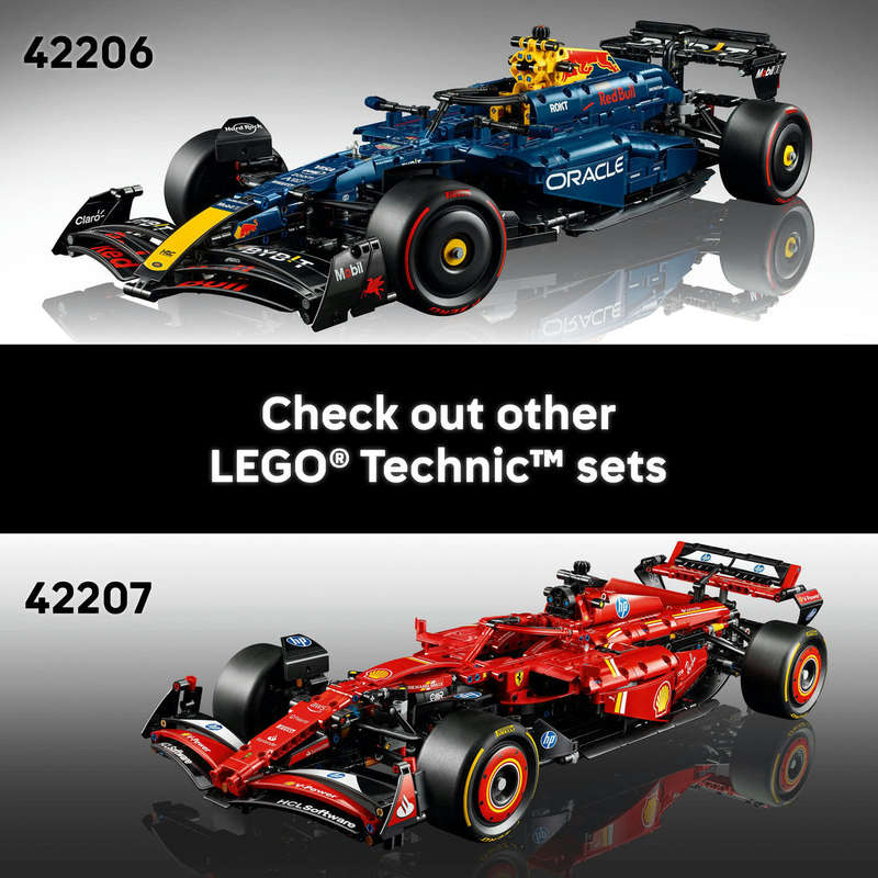 LEGO® Technic Oracle Red Bull Racing RB20 F1 Car Model Kit for Adults 42206