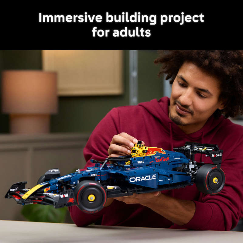 LEGO® Technic Oracle Red Bull Racing RB20 F1 Car Model Kit for Adults 42206